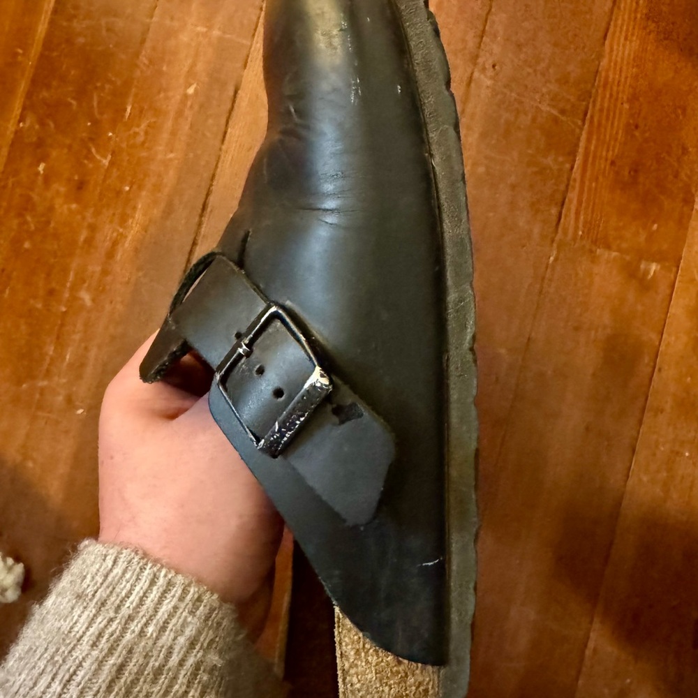 Birkenstock Boston Leather Clogs - Picture 2 of 6